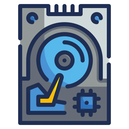 Hard disk icon