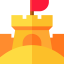 Sand castle 图标 64x64