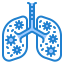 Infected lungs icon 64x64