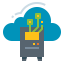 Cloud computing icon 64x64