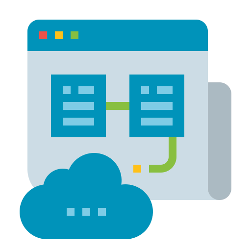 Web hosting icon