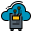 Cloud computing icon 64x64
