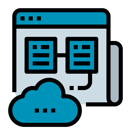 Web hosting アイコン