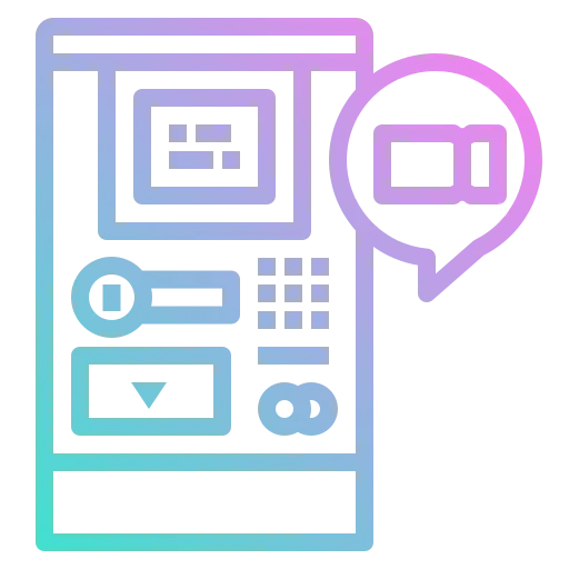 Ticket machine icon