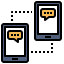 Phone chat icon 64x64