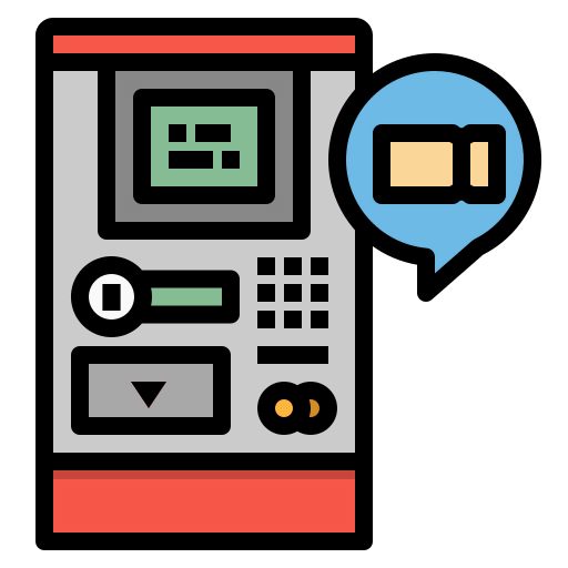 Ticket machine icon