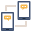 Phone chat icon 64x64