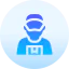 Delivery man icon 64x64
