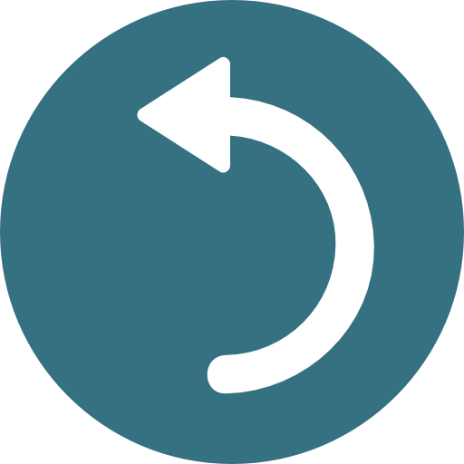 Curved arrow icon