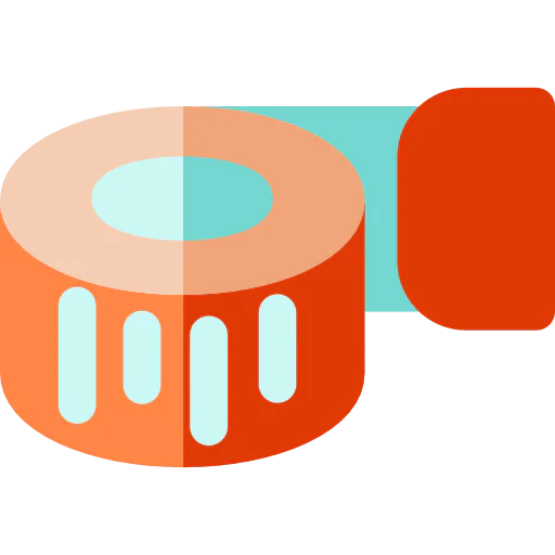 Measuring tape icon