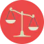 Justice scale icon 64x64