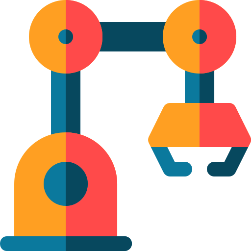 Robotic arm icon