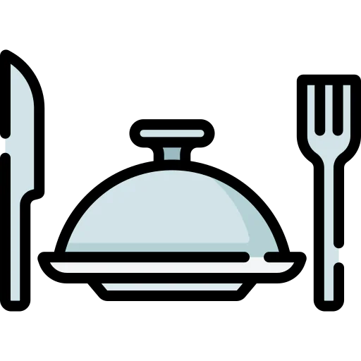 Serving dish icon