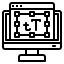 Text edit icon 64x64