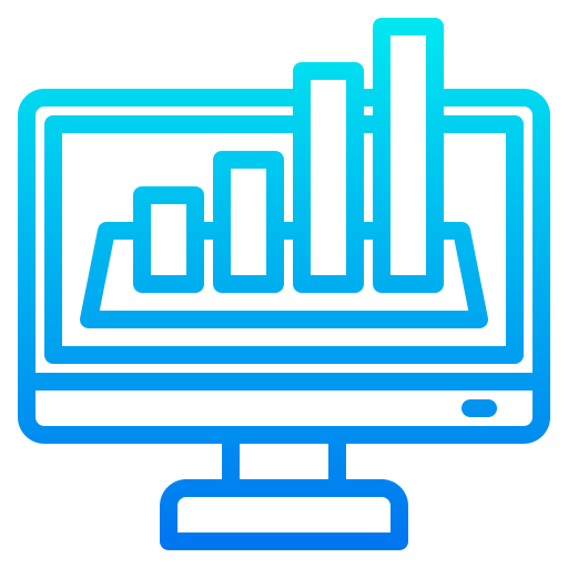 Bar graph icon