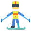 Skiing icon 64x64