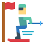 Slalom icon 64x64