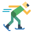 Speed skating icon 64x64