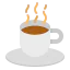 Hot coffee icon 64x64