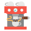 Coffee machine icon 64x64