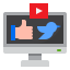 Social media biểu tượng 64x64