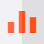Bar chart icon 64x64