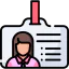 Id card icon 64x64