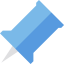Push pin 图标 64x64