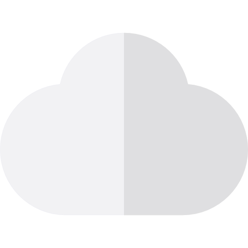 Computing cloud icon