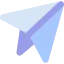 Paper plane icon 64x64