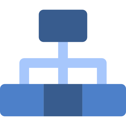 Hierarchical structure icon