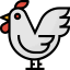 Chicken icon 64x64