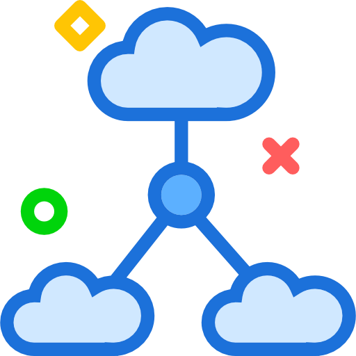 Cloud computing Ikona