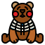 Teddy bear icon 64x64