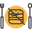 Banned food icon 64x64