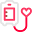 Blood donation icon 64x64