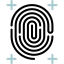 Fingerprint scan icon 64x64