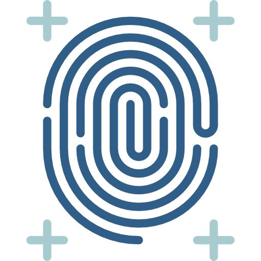 Fingerprint scan 图标