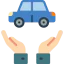 Car insurance icon 64x64