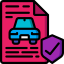 Car insurance icon 64x64