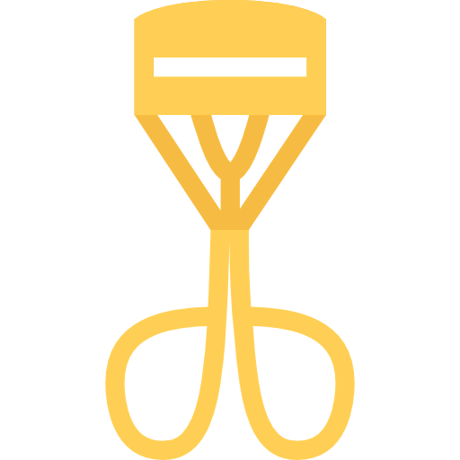 Eyelashes curler icon