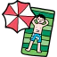 Sunbathing іконка 64x64