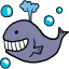 Whale icon 64x64