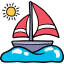 Sailboat icon 64x64