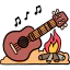 Acoustic guitar icon 64x64