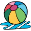 Beach ball icon 64x64