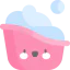 Baby bath tub icon 64x64