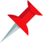 Push pin icon 64x64