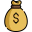 Money bag icon 64x64
