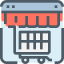 Online shop icon 64x64
